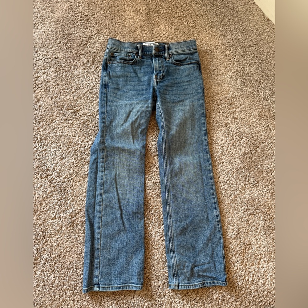 Abercrombie Kids Blue boot Leg Jeans